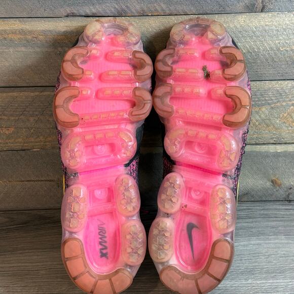 Nike Air VaporMax Flyknit 2 Sneaker Size 12 Gridiron Laser Orange 942842-008 - Picture 10 of 13